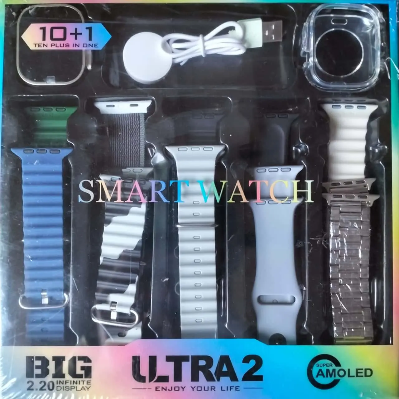Buy Ultra 2 Smart Watch With 11 Straps And Amoled Display At Best Price In Pakistan - Qureshi Products